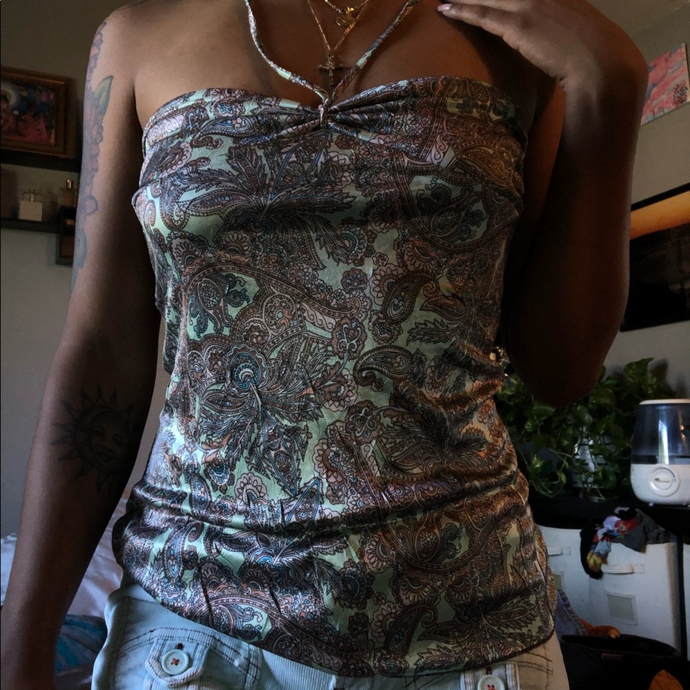Poetry halter top